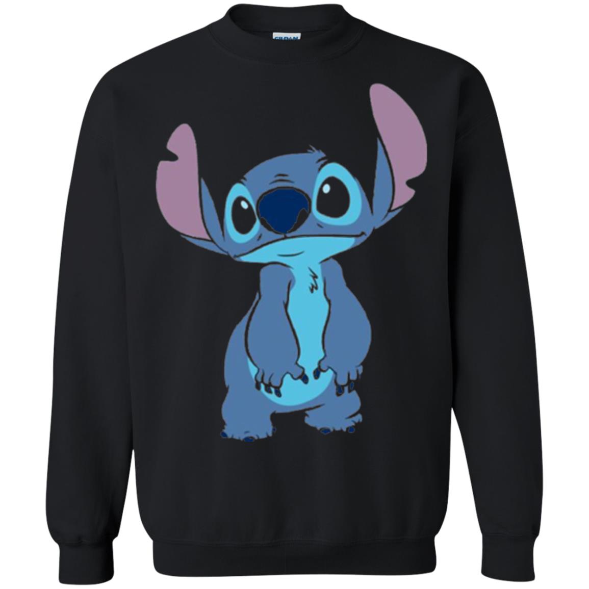 Disney Stitch Ohana T-shirt Black
