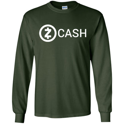 Cryptocurrency Zec Logo T-shirt Zcash Forest Green