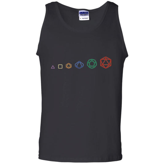 Gamer T-shirt D20 Dice Evolution Role T-shirt Black