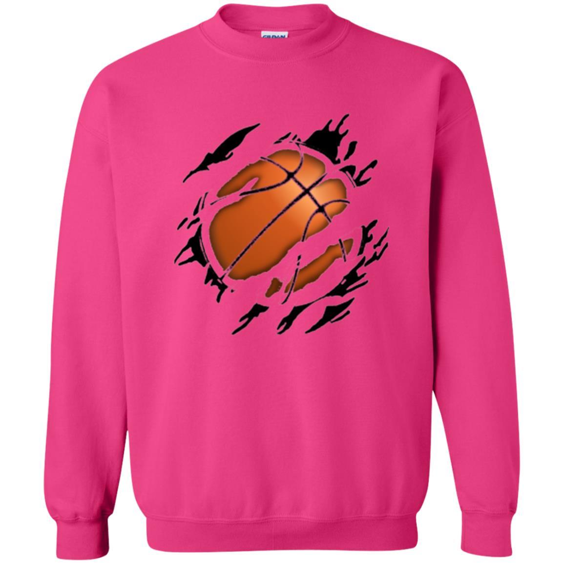 Basketball Lover T-shirt Basketball In Me Heliconia