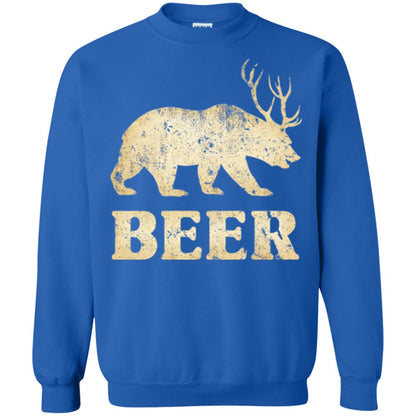 Beer T-shirt Vintage Bear Deer Royal