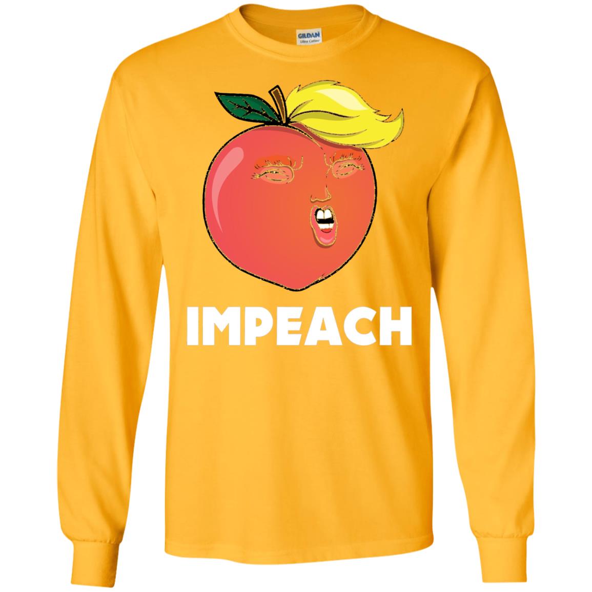 Anti Trump T-shirt Funny Trump Impeachment Gold