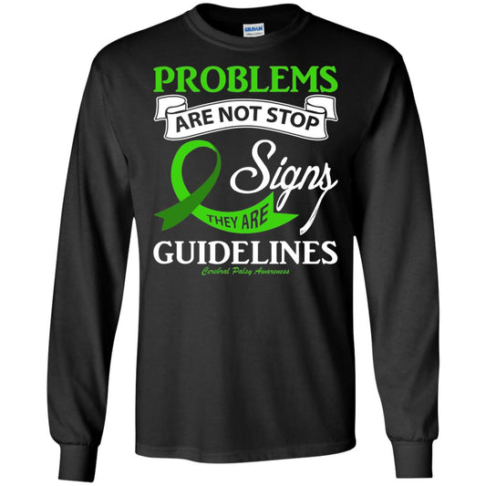 Cerebral Palsy Awareness They Are Guidelines Shirt Black