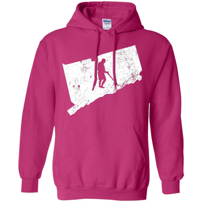 Connecticut Metal Detector Shirt Geocaching Swag Heliconia