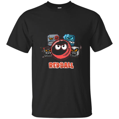 The Crew T-shirt Red Ball 4 T-shirt Black