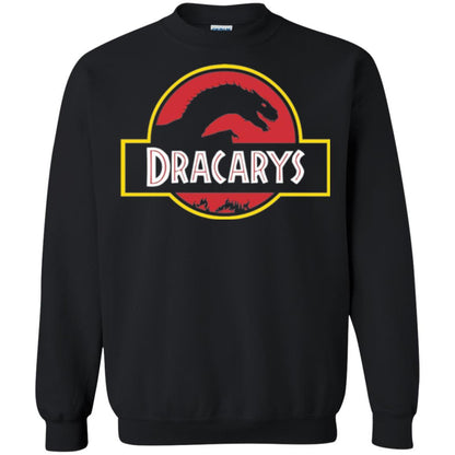 Dinosaur T-shirt Dracarys Dragon Parody Black