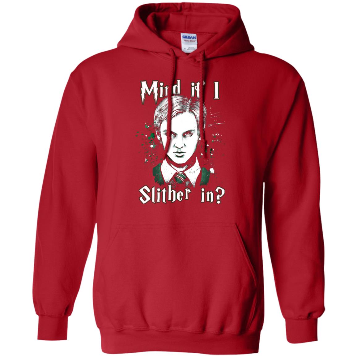 Mind If I Slither In Slytherin House Harry Potter Shirt Red