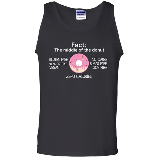 Fact The Middle Of The Donut Zero Calories Shirt Black