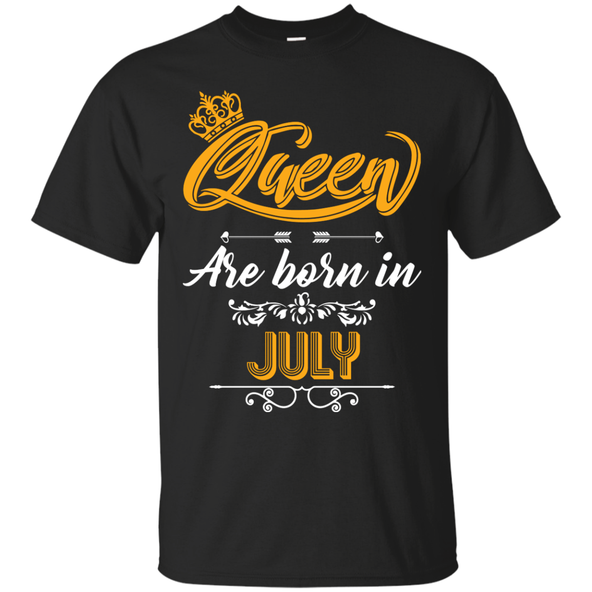 Brithday T-Shirt Queen Are Born In July