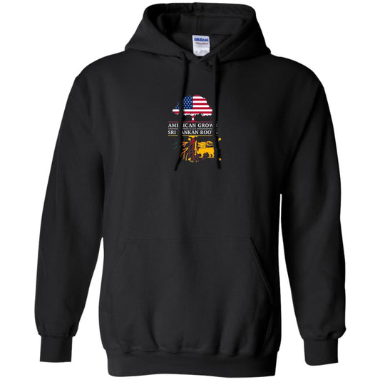 American Grown With Sri Lankan Roots Shirt Black