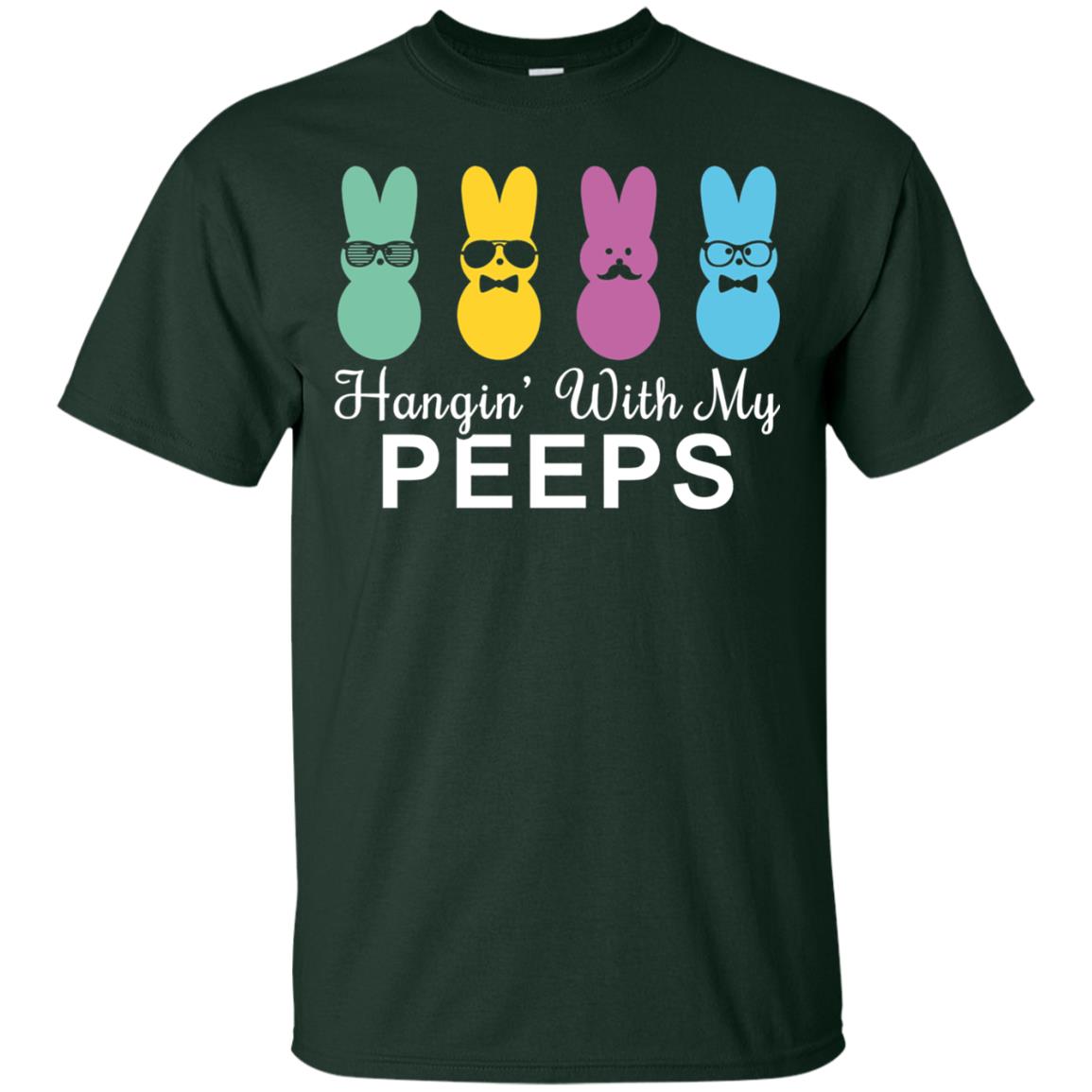 Hanging With My Peeps Gift For Easter Day Forest