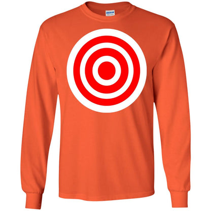 Funny Practice Bulls Eye Board Game Target T-shirt Orange