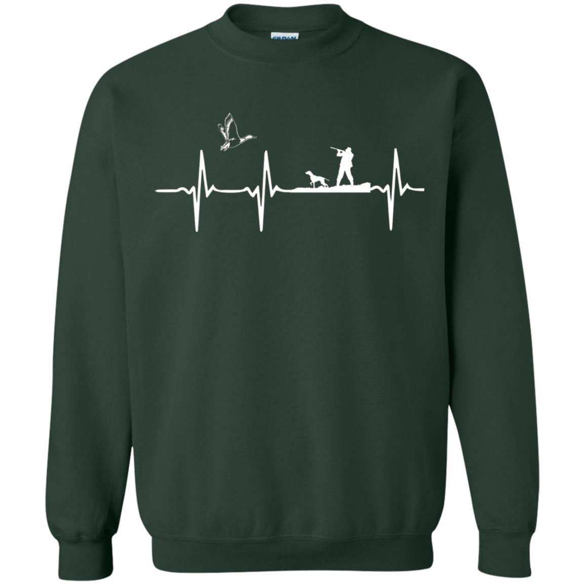 Hunter T-shirt Duck Hunting Waterfowl Forest Green