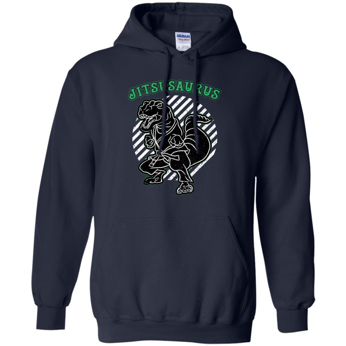 Jitsusaurus Jujutsu Saurus Shirt Navy