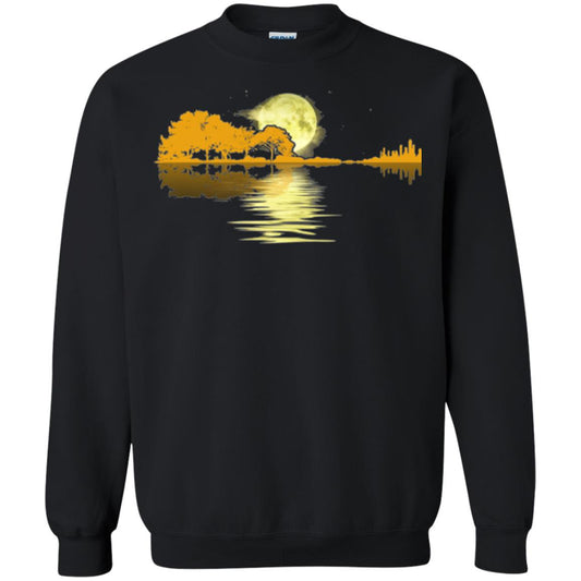 Guitar Lake Shadow T-shirt Black