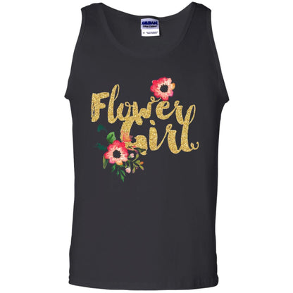 Flower Girl Bridesmaid Wedding Reception T-shirt Black