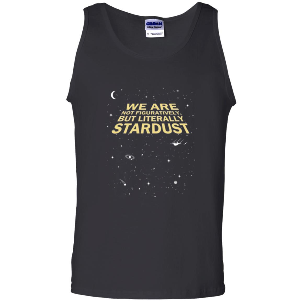 Astronomy T-shirt We Are Not Figuratively But Literally Stardust Black