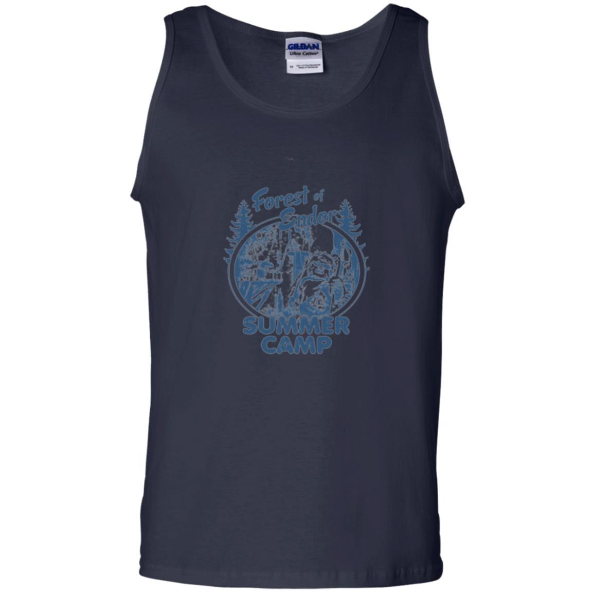 Film T-shirt Wicket Ewoks Endor Forest Summer Camp Navy
