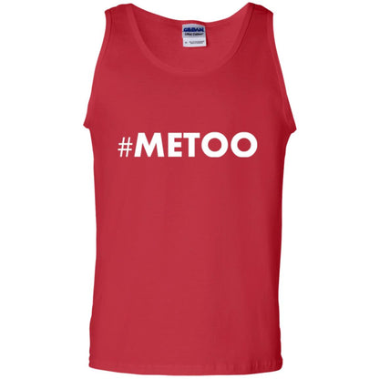 Sexual Harassment Awareness T-shirt Hashtag Me Too Red