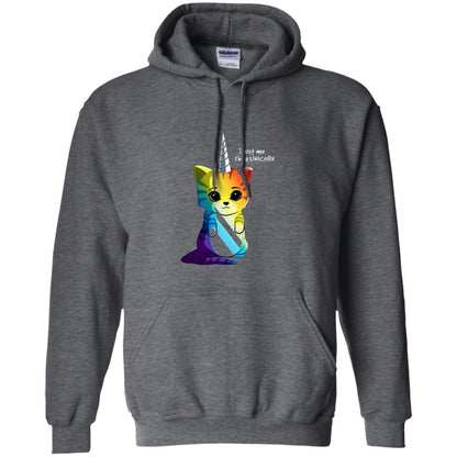 Cat Lovers T-shirt Caticorn Rainbow Trust Me I_m A Unicorn Dark Heather