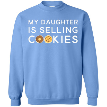 My Daughter Is Selling Cookies T-shirt Girl Cookie Carolina Blue