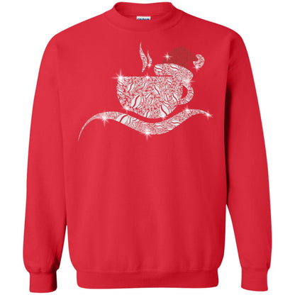 Coffee Glass Christmas Gift Drinking Lovers Shirt Red