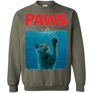 Cat Lover T-shirt Paws Kitten Meow Parody