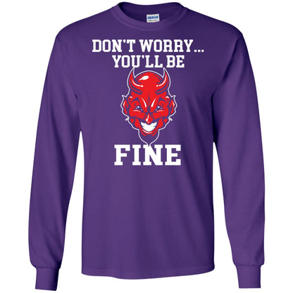 Don_t Worry You_ll Be Fine Shirt Purple