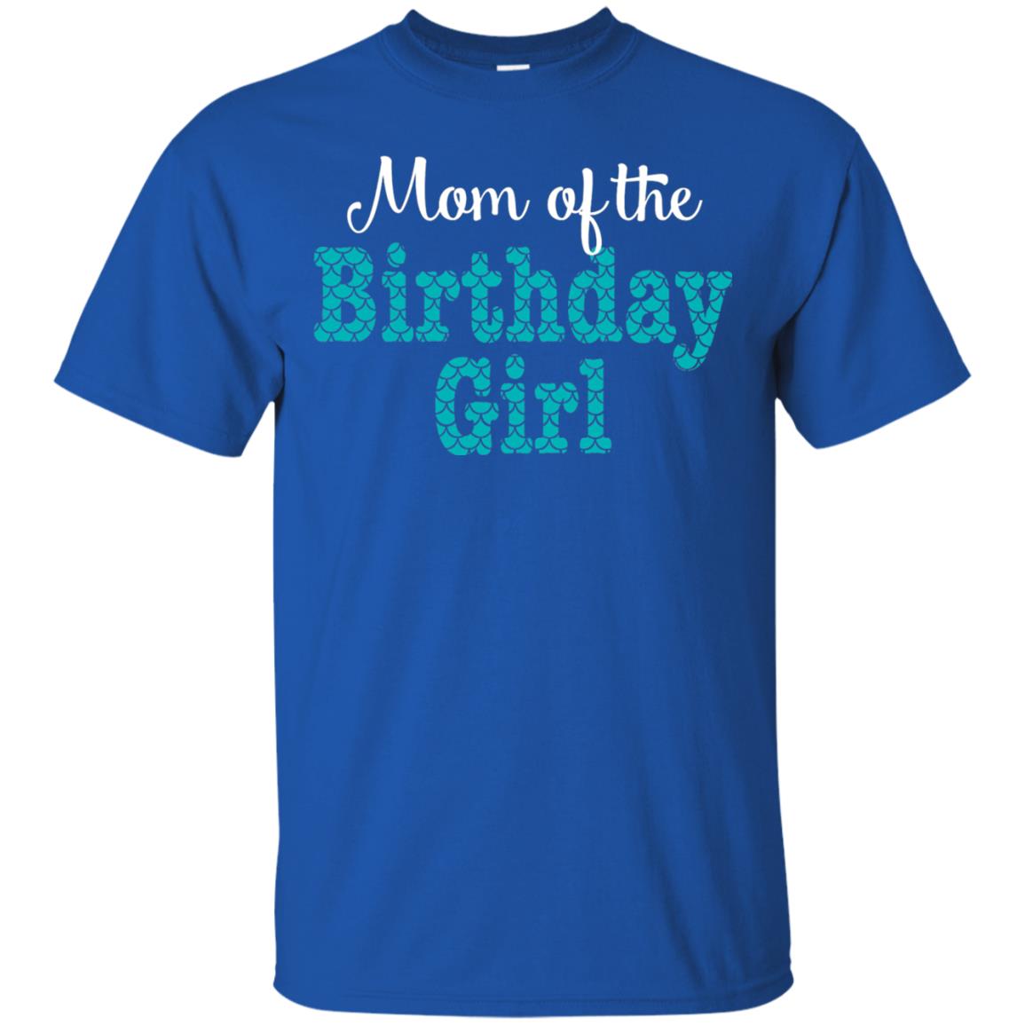 Mermaid Mom Shirt Mom Of The Birthday Girl Royal
