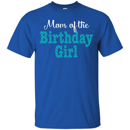 Mermaid Mom Shirt Mom Of The Birthday Girl Royal