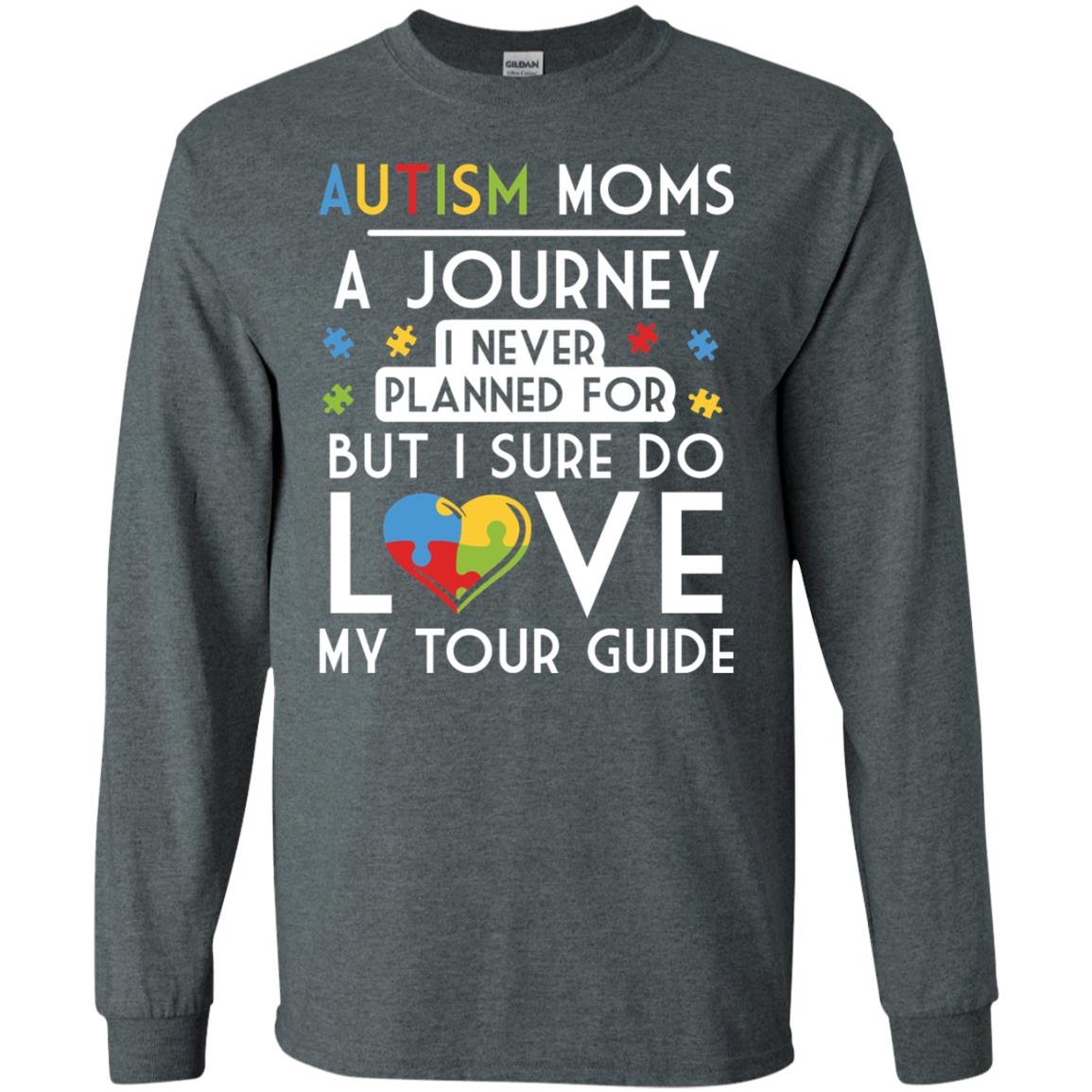 Autism Mom Shirt Autism Mom A Journey Of Love Dark Heather