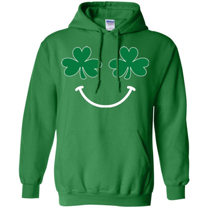 Saint Patrick's Day T-shirt Smiling Shamrocks Irish Green