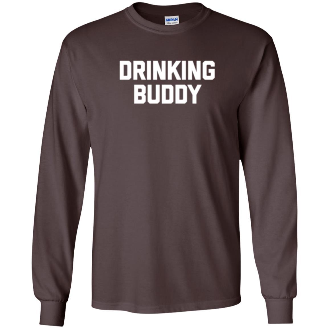 Drinking Buddy T-shirt Dark Chocolate
