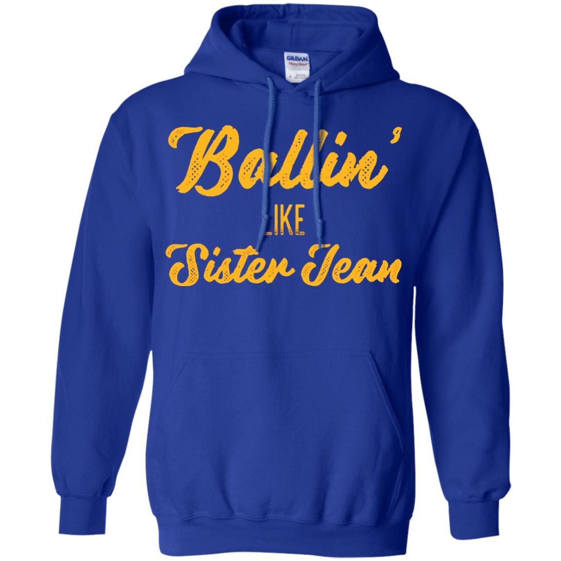 Ballin Like Sister Jean College Basketball Ramblers T-shirt Royal