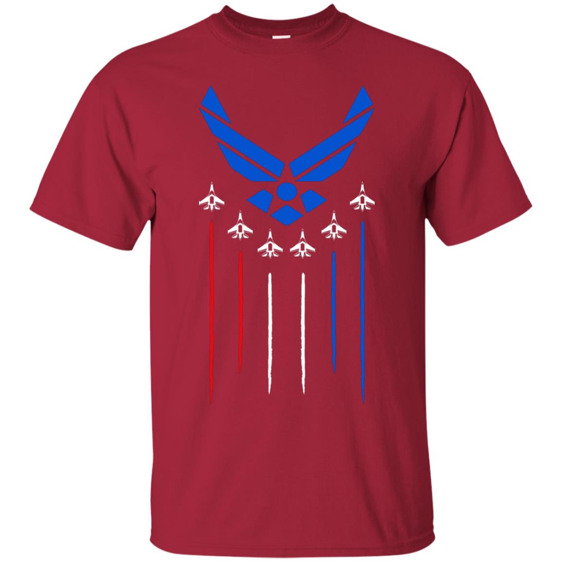 Air Force America Military Shirt Cardinal