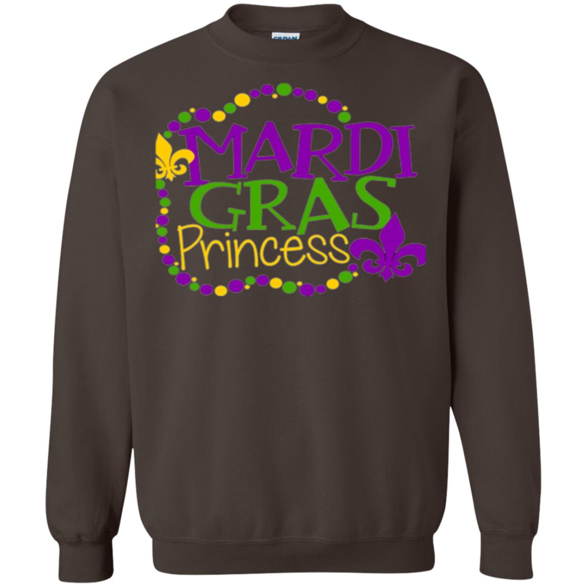 Mardi Gras Princess T-shirt Dark Chocolate