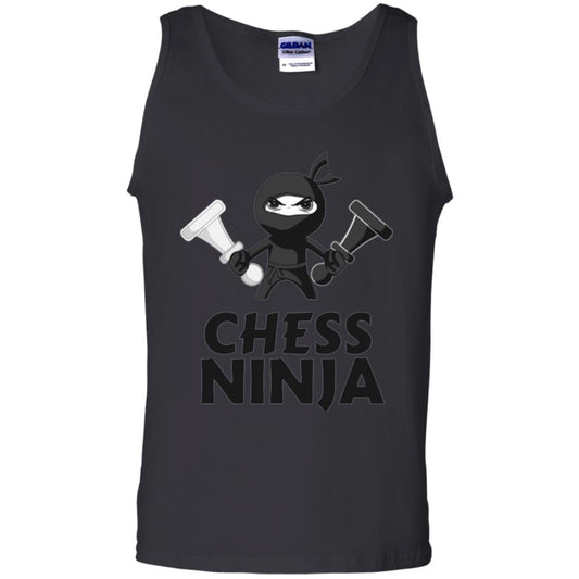 Funny Chess Ninja T-shirt Black