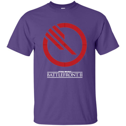 Film T-shirt Battlefront Ii Inferno Squad Logo Graphic Purple