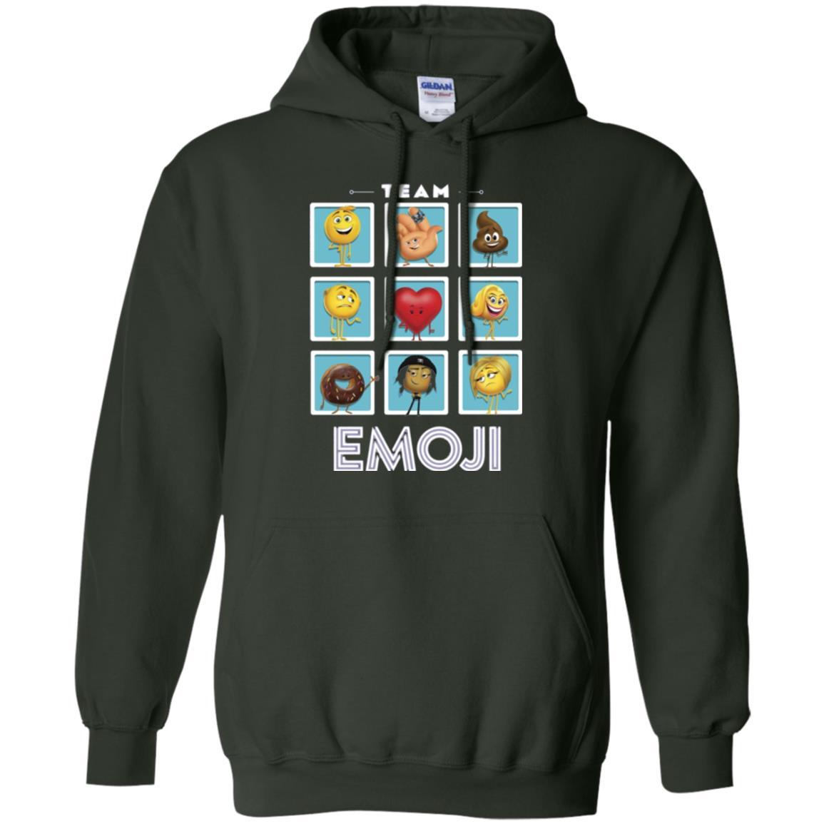 Film T-shirt Emoji Panels Graphic T-shirt Forest Green