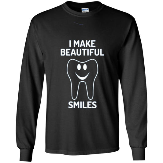 Dentist T-shirt I Make Beautiful Smiles Black