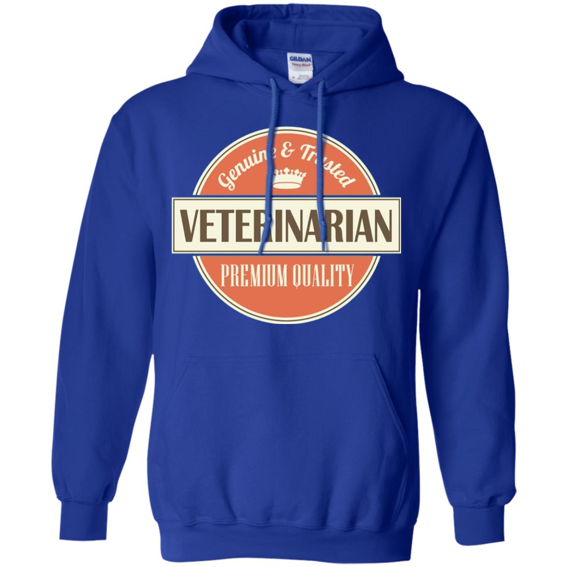 Veterinarian T-shirt Genuine And Trusted Permium Quality Royal