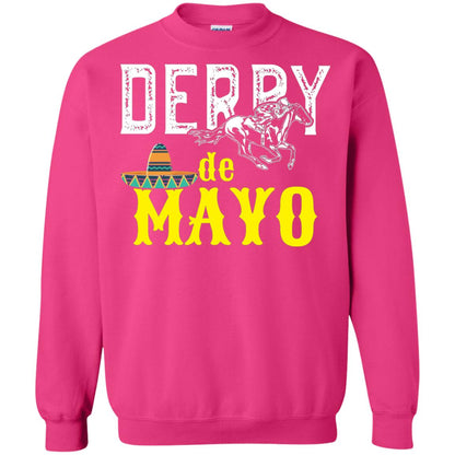 Cinco Derby De Mayo Horse Race Shirt Heliconia