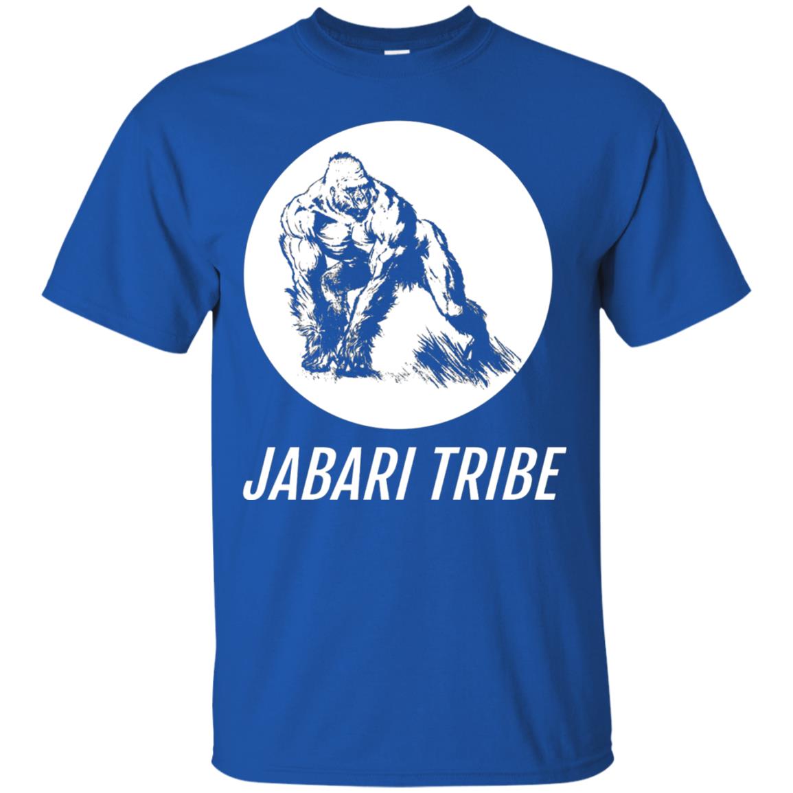Jabari Tribe White Gorilla T-shirt Royal