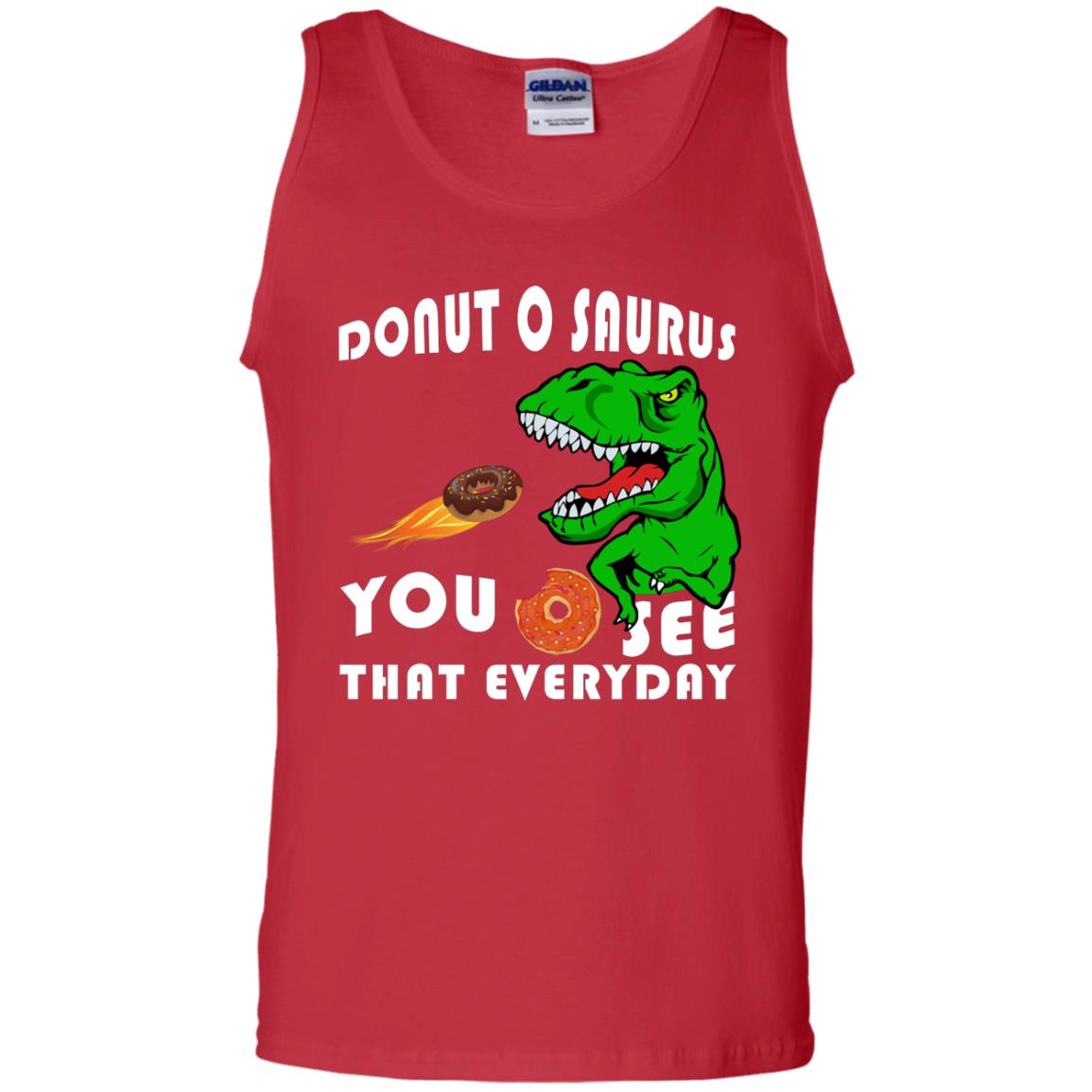 Donut O Saurus You O See That Everyday Donut Saurus Shirt Red