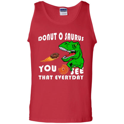 Donut O Saurus You O See That Everyday Donut Saurus Shirt Red