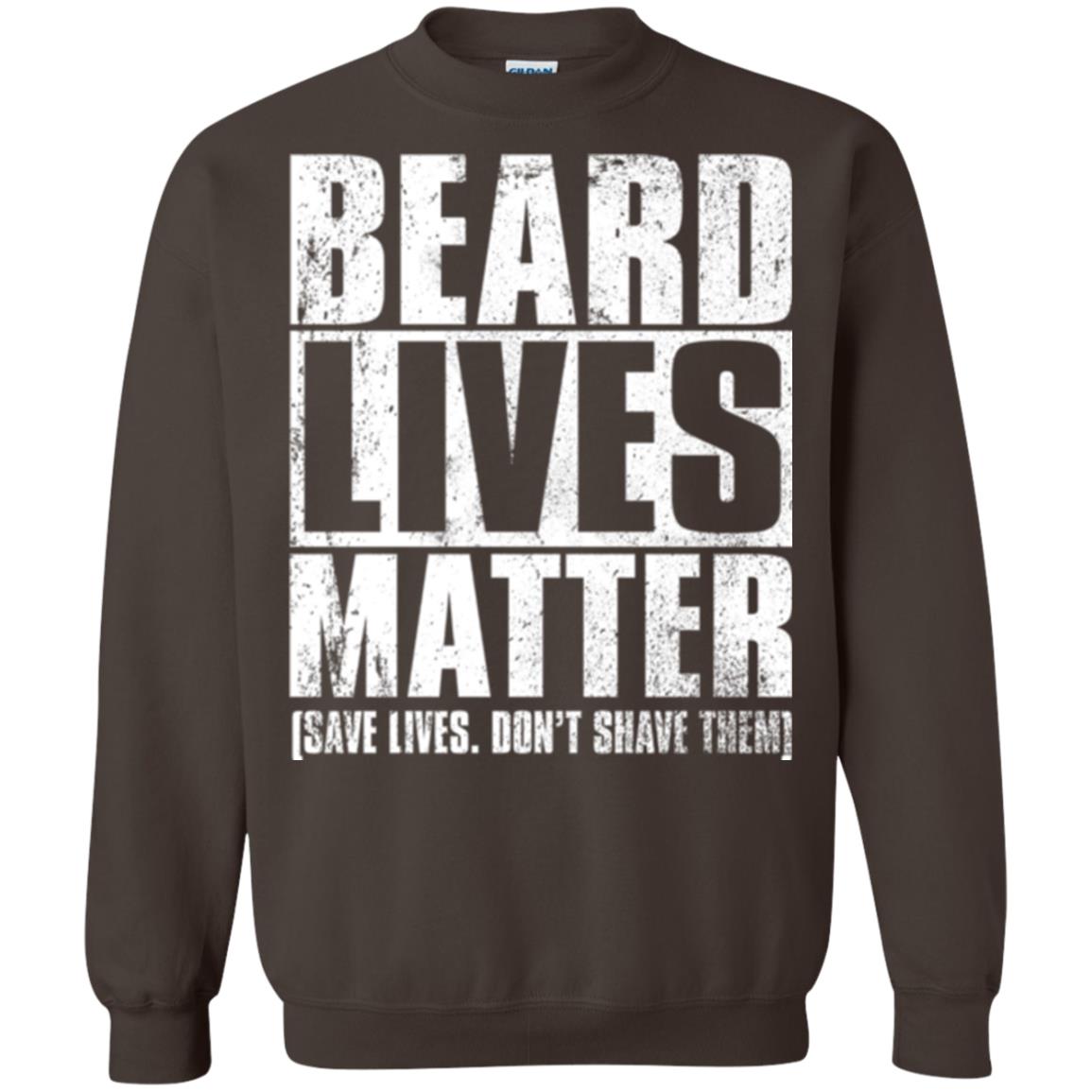 Beared Men T-shirt Beared Lives Matter Dark Chocolate