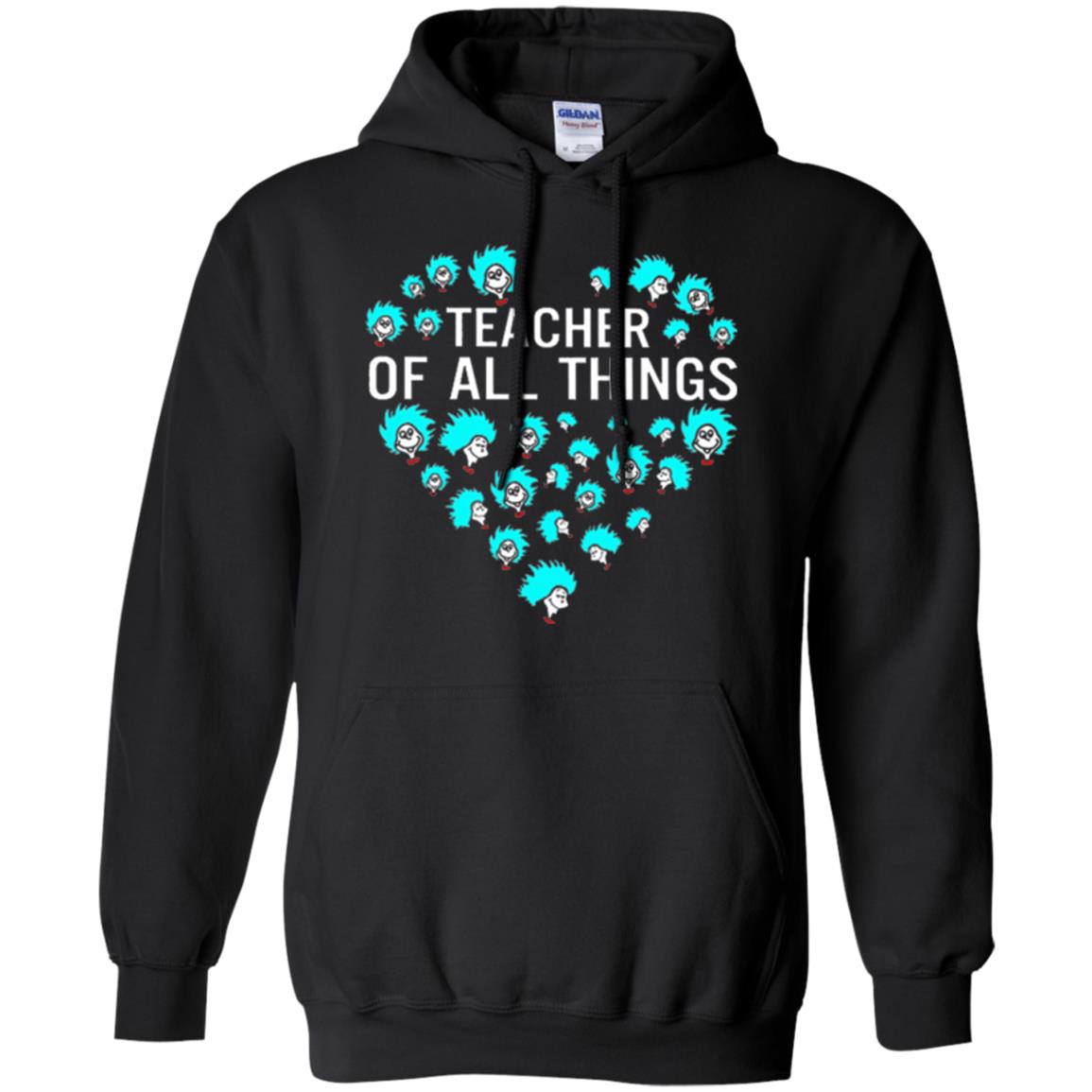 Teacher Of All Thing T-shirt Black