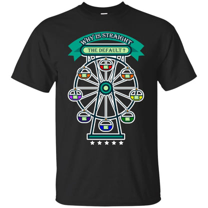 Why Is Straight The Default Lgbt Shirt Black