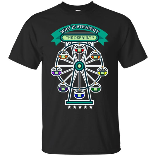 Why Is Straight The Default Lgbt Shirt Black