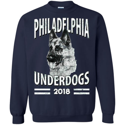 Dog Lover T-shirt Philadelphia Underdogs 2018 T-shirt Navy